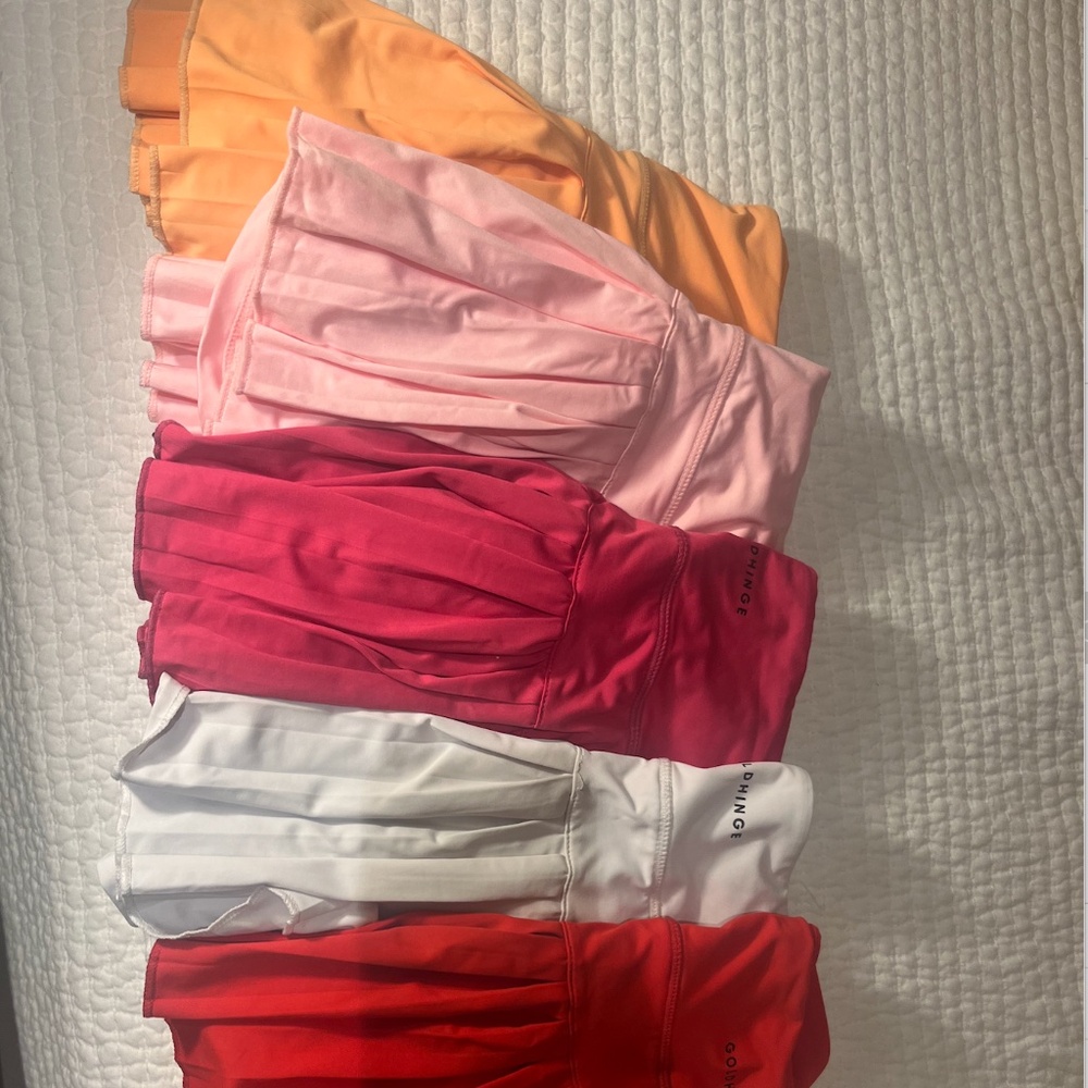 5 gold hinge skirts